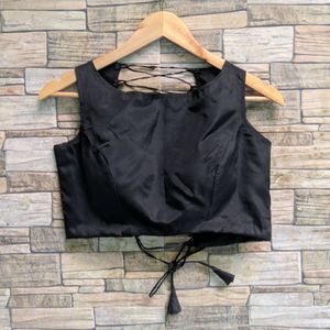 Sleeveless Blouse with Tie-Back FIX PRICE
