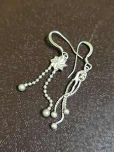 Pure Silver Mismatched Earrings