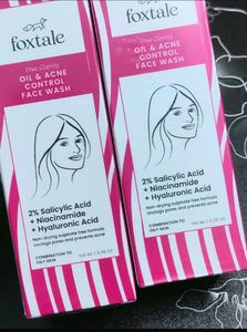 Pack Of 2 Foxtale Face Wash