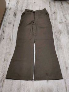Ma5832 Brown Flared Trousers waist 24 inches