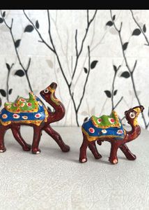 Decorative Camel Figurines Set
