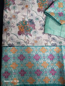 Elegant Floral Print saree