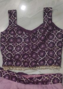 Designer Sequins Lehenga Choli Set