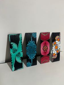 Dot Mandala Handmade Bookmark
