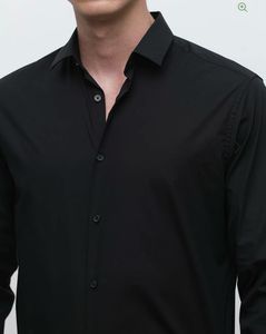 Classic Black Shirt smart casual