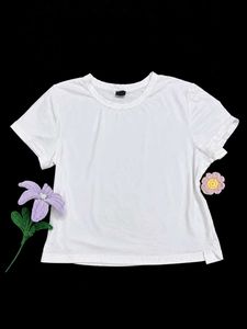 Classic White Crew Neck T-Shirt