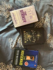 Verity,Striker and Housemaid book combo