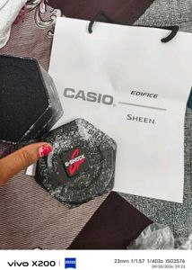 Casio G-Shock Watch PREMIUM SILVER WITH TIN BOX