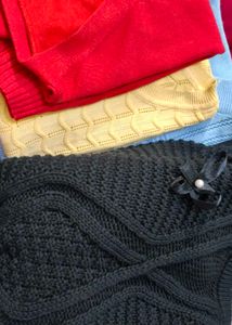 Colorful Knit Sweaters