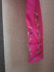 Vibrant Hand-Painted Kurta Set