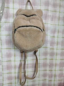 Cute Teddy Bear Fluffy Backpack