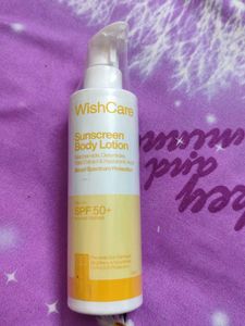 WishCare Sunscreen Body Lotion SPF 50+