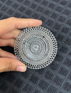 Large Oxidised Statement Ring Navratri