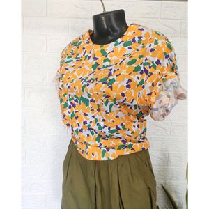 Imported Floral Tops