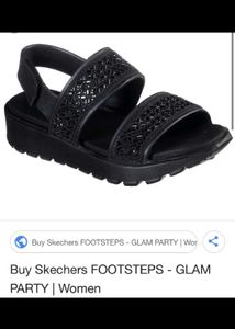 Black Skechers Sandals
