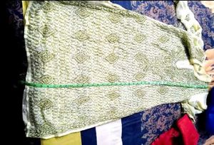 Yellowish Green Embroidered Chikankari Kurta