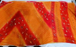 🇳🇿💫🎀Exquisite Ombre Saree with Embellishments