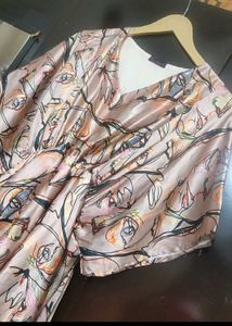 Multi Printed Top For Girl Or Woman 34 Bust