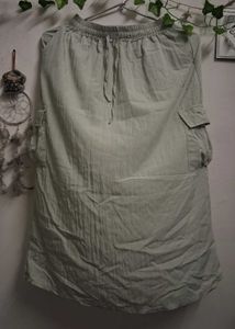 Lightweight, Freeflowing Cargo Skirt