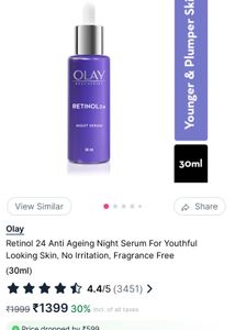 Olay Retinol24 Night Serum