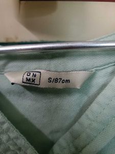 Sage Green Button-Up Utility Shirt