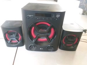 home theater with 2 speaker