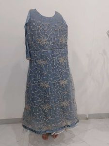 Elegant Embroidered long gown
