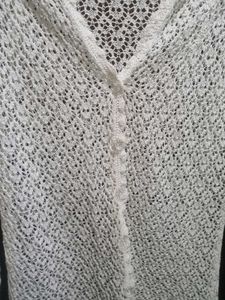 White Lace Cardigan