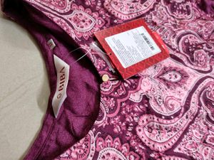 Biba Women Paisley Printed Kaftan Style Top