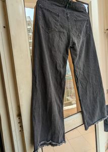 Charcoal Color Women Jeans Denim