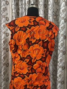 Vibrant Floral Sleeveless Blouse