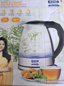 KENT Elegant Electric Glass Kettle