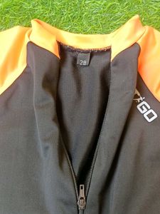 Orange &amp; Black Swimsuit