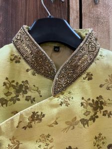 Floral Print Sherwani