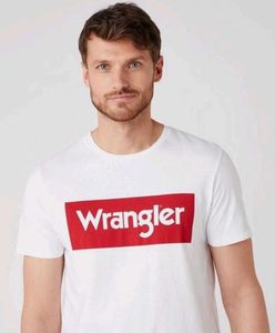 Wrangler White T-Shirt - Size S