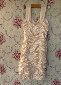 Elegant Ruched Mini Dress