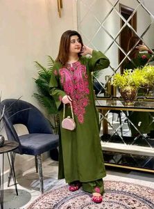 Original Hayaat Olive blossom Luxury 2 piece artic