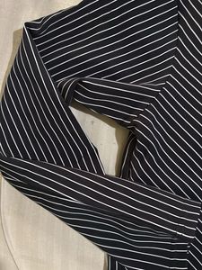 Black Striped Blazer SALE