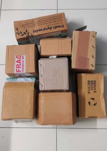 Recycled Boxes for Crafts &amp; Storage