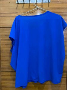 Vibrant Blue Casual Tunic