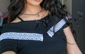 Black Pinteresty Top
