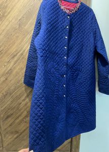 Warm Navy Overcoat