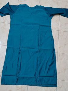 3xl Peacock Green Colour Kurta