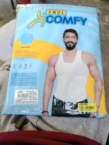 Amul Comfy Men's Cotton Vest (Sleeveless) | 2 Piec