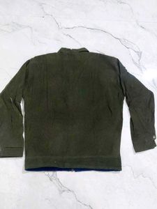 Men's Green &amp; Black Colorblock Jacket