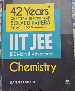 IIT JEE Chemistry Solved Papers