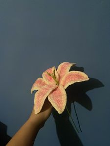 Handmade Crocheted Lily Flower