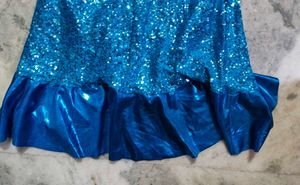 Sparkling Blue Sequin Dance Dress