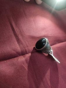 Black Stone Ring