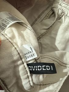 H&amp;M Cream Cargo Pants